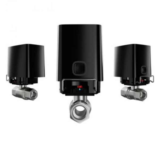 Кульовий кран Ajax WaterStop1/2 black