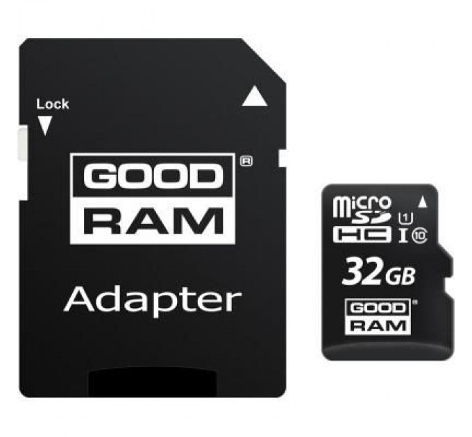 Goodram Карта пам'яті Goodram 32GB microSDHC Class 10 (M1AA-0320R12)