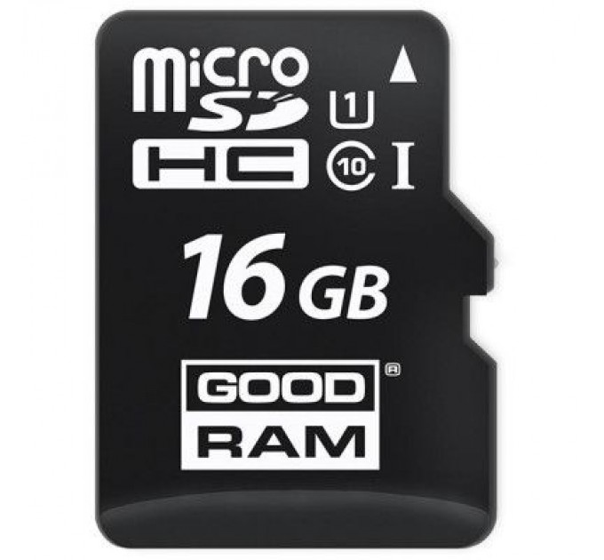 Goodram Карта пам'яті Goodram 16GB microSDHC Class 10 (M1AA-0160R12)