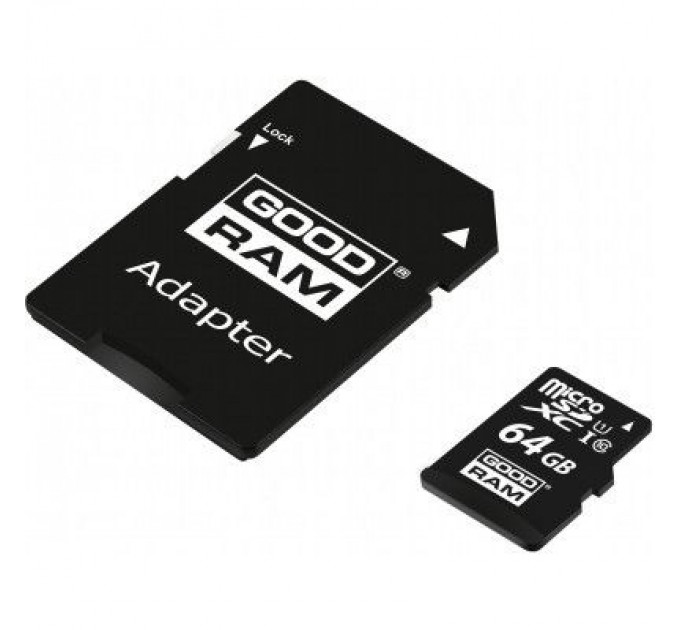 Goodram Карта пам'яті Goodram 64GB microSDXC Class 10 (M1AA-0640R12)