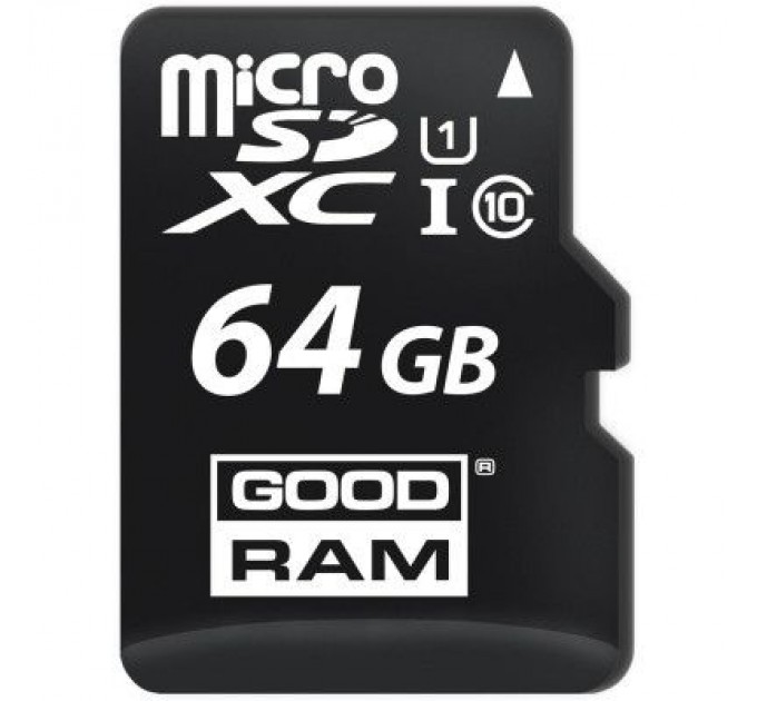 Goodram Карта пам'яті Goodram 64GB microSDXC Class 10 (M1AA-0640R12)