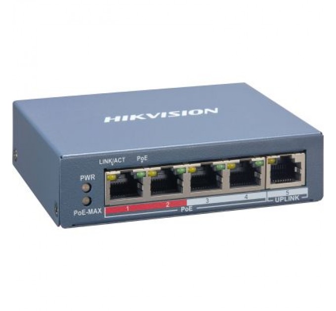 Hikvision Комутатор мережевий Hikvision DS-3E1105P-EI