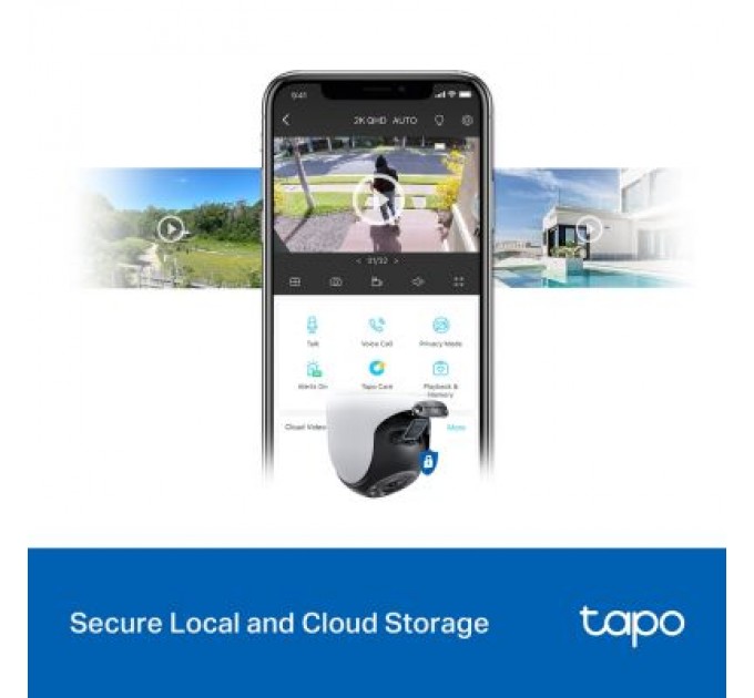 Камера відеоспостереження TP-Link TAPO-C520WS