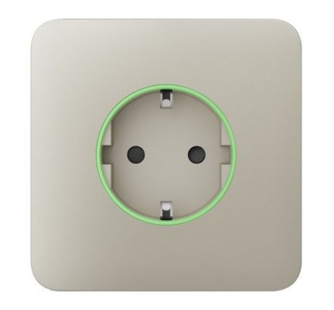Розумна розетка Ajax SoloCover ivory