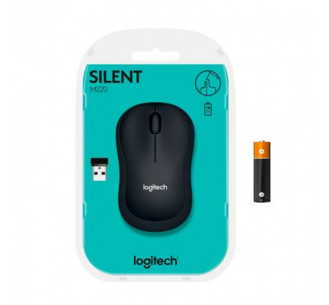 Мишка Logitech M220 Silent Grey (910-004878)