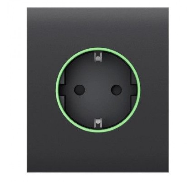 Розумна розетка Ajax CenterCover graphite