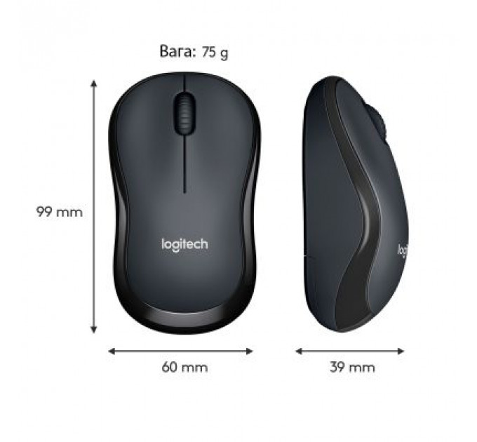 Мишка Logitech M220 Silent Grey (910-004878)