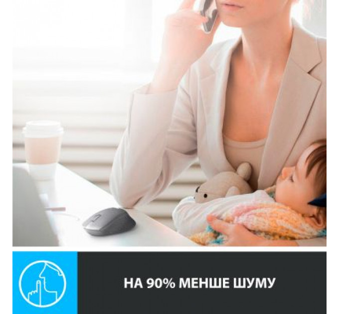 Мишка Logitech M330 Silent plus Blue (910-004910)