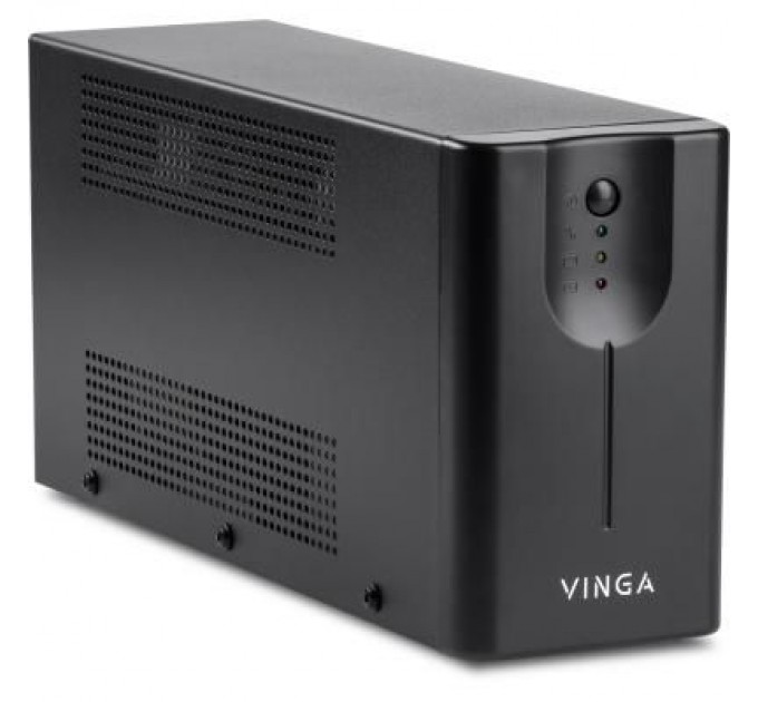 Vinga Пристрій безперебійного живлення Vinga LED 800VA metal case (VPE-800M)