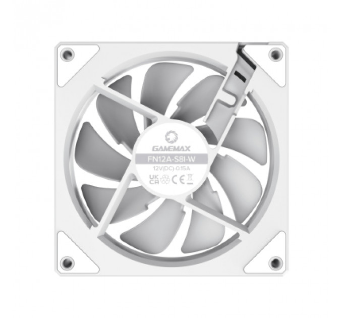 Кулер до корпусу Gamemax FN12A-S8I-W