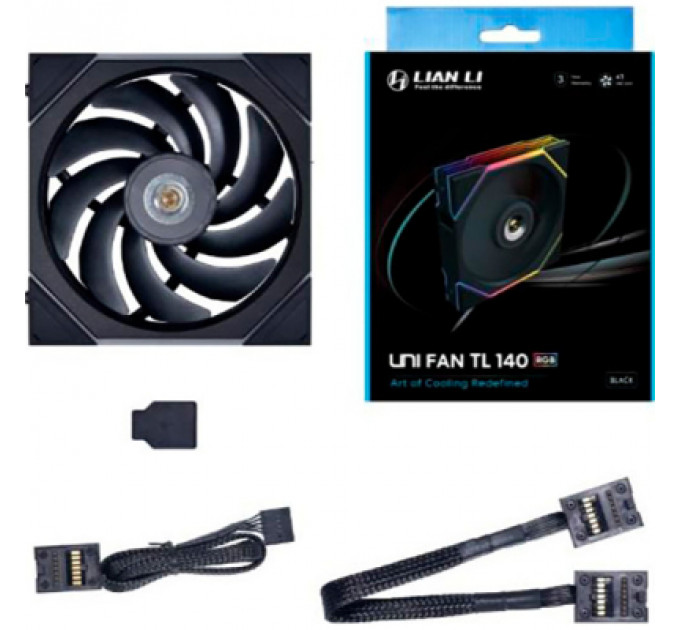Кулер до корпусу Lian Li TL 140-1, Black (G99.14TL1B.00)