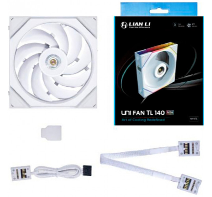 Кулер до корпусу Lian Li TL 140-1, White (G99.14TL1W.00)