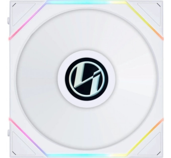 Кулер до корпусу Lian Li TL LCD 140-1, White (G99.14TLLCD1W.00)