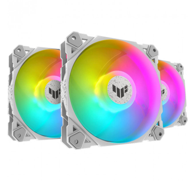 Кулер до корпусу Corsair TUF Gaming TF120 ARGB 3IN1 White (90DA0033-B09030)