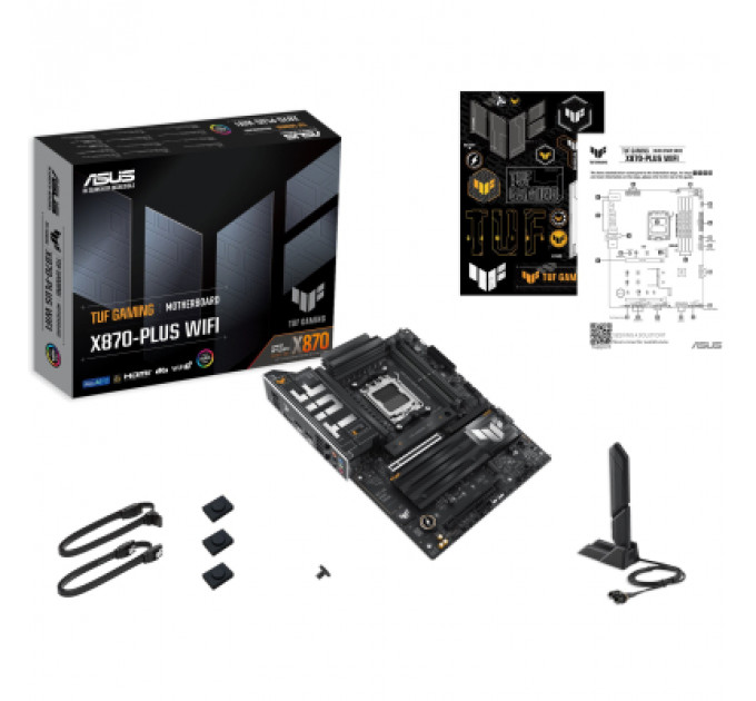 Материнська плата ASUS TUF GAMING X870-PLUS WIFI