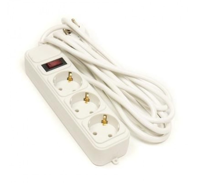 PowerPlant Мережевий фільтр живлення PowerPlant 1.8 м, 3 розетки, евростандарт (JY-1054/1.8) (PPSA10M18S3)