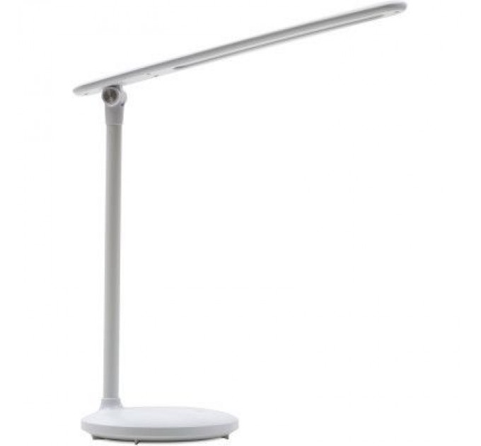 ColorWay Настільна лампа ColorWay 4W with built-in battery 1800 mAh USB in/out 5V*1A, white (CW-DL02B-W)
