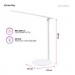 ColorWay Настільна лампа ColorWay 4W with built-in battery 1800 mAh USB in/out 5V*1A, white (CW-DL02B-W)