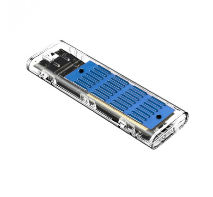 Кишеня зовнішня Dynamode M.2 SSD NVMe/SATA combo ч-з USB3.2 GEN2 Type-C (DM-CAD-SSD09)
