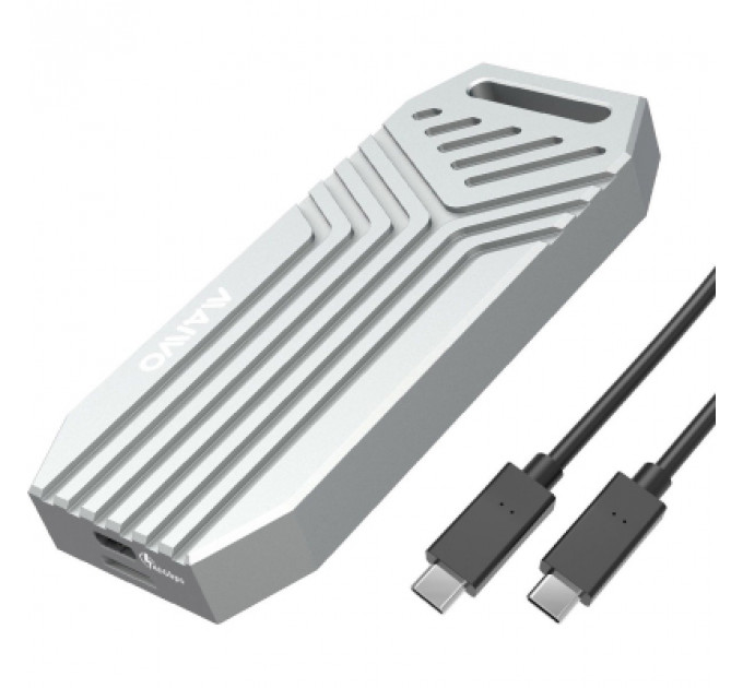 Кишеня зовнішня Maiwo M.2 SSD NVMe 2280 ч-з USB4.0 Type-C 40Gbps (K1695)
