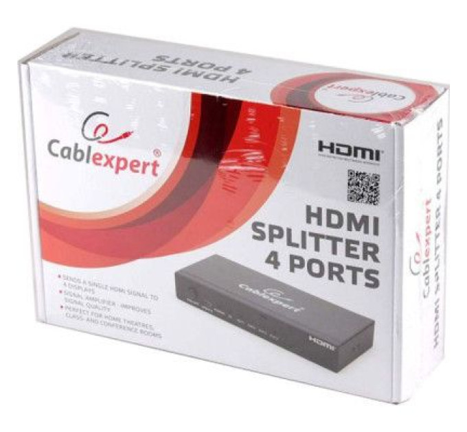 Cablexpert Розгалужувач Cablexpert HDMI v. 1.4 на 4 порта (DSP-4PH4-02)