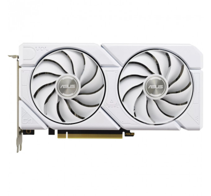 Відеокарта ASUS GeForce RTX4060 8Gb DUAL OC WHITE EVO (DUAL-RTX4060-O8G-EVO-WHITE)