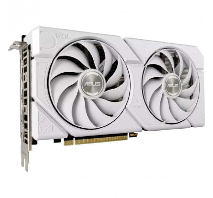 Відеокарта ASUS GeForce RTX4060 8Gb DUAL OC WHITE EVO (DUAL-RTX4060-O8G-EVO-WHITE)