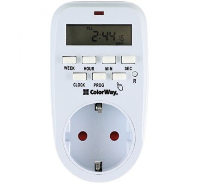 Розумна розетка ColorWay CW-STE01-7D