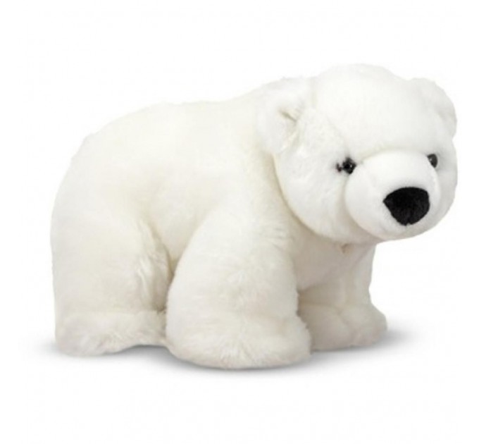 Melissa&Doug М'яка іграшка Melissa&Doug Полярный плюшевый мишка Леонид, 20см х 32см (MD7609)