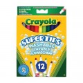 Crayola Набір для творчості Crayola 12 тонких фломастеров ярких цветов (7509)