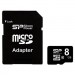 Silicon Power Карта пам'яті Silicon Power 8GB microSD class 10 (SP008GBSTH010V10SP)
