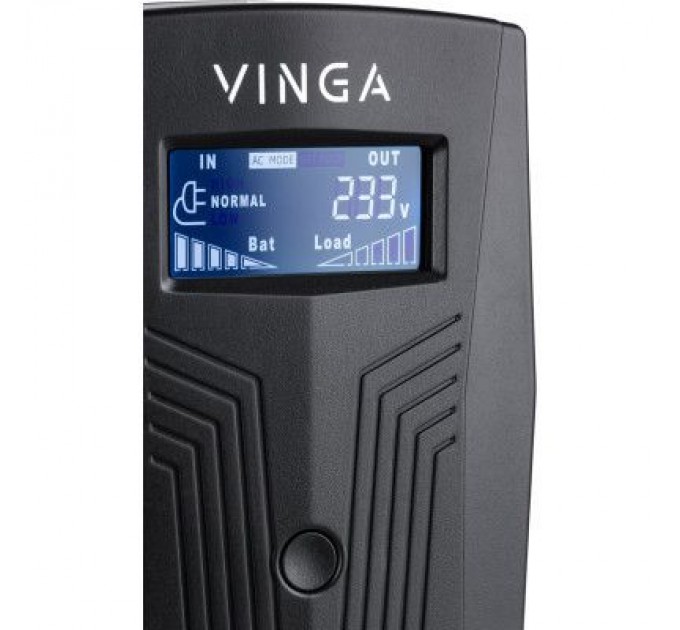 Vinga Пристрій безперебійного живлення Vinga LCD 1500VA plastic case (VPC-1500P)