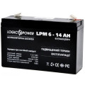 LogicPower Батарея до ДБЖ LogicPower LPM 6В 14 Ач (4160)