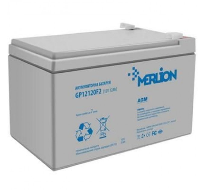 Батарея до ДБЖ Merlion 12V-12Ah (GP12120F2)