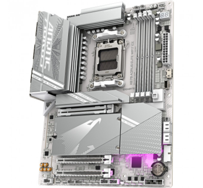 Материнська плата GIGABYTE X870 AORUS ELITE WIFI7 ICE (X870 A ELITE WF7 ICE)