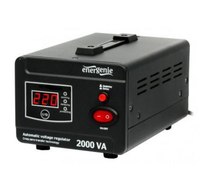 EnerGenie Стабілізатор EnerGenie EG-AVR-D2000-01, 1200Вт (EG-AVR-D2000-01)