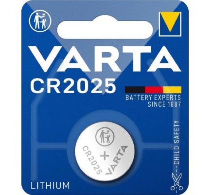 Varta Батарейка Varta CR2025 Lithium (06025101401)