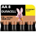 Duracell Батарейка Duracell AA лужні 8 шт. в упаковці (5000394006522 / 81417083 / 81480361)