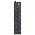 REAL-EL Мережевий фільтр живлення REAL-EL RS-6 EXTRA 1.8m, black (EL122300001)