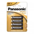 Panasonic Батарейка Panasonic LR06 Alkaline Power * 4 (LR6REB/4BPR)