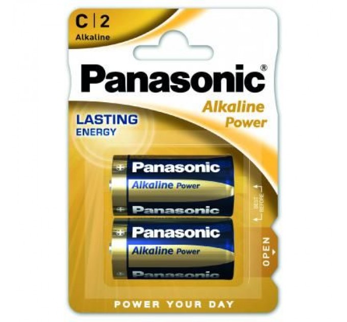 Panasonic Батарейка Panasonic C LR14 Alkaline Power * 2 (LR14REB/2BP)
