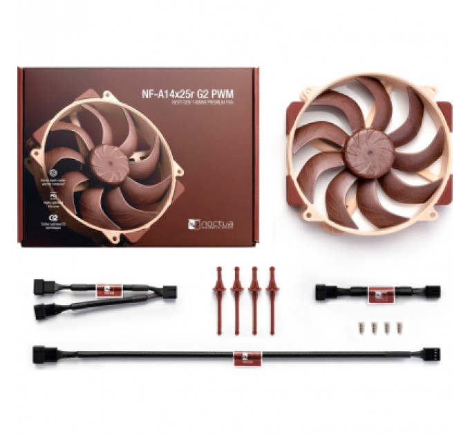 Кулер до корпусу Noctua NF-A14x25r G2 PWM