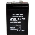 LogicPower Батарея до ДБЖ LogicPower LPM 6В 5.2 Ач (4158)