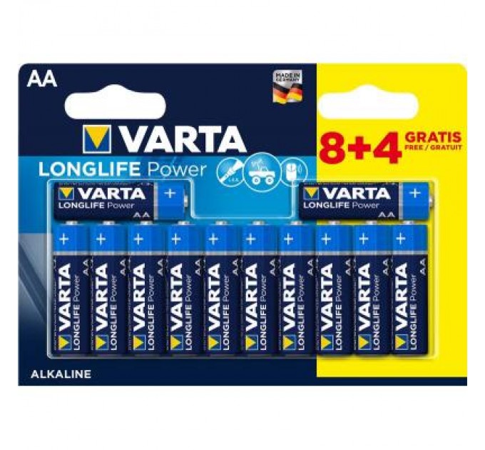 Varta Батарейка Varta HIGH Energy ALKALINE * 12 (8+4) (04906121472)