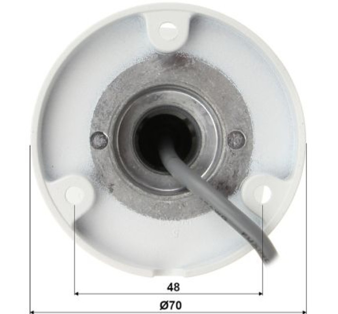 Hikvision Камера відеоспостереження Hikvision DS-2CE17D0T-IT3F(C)(2.8)