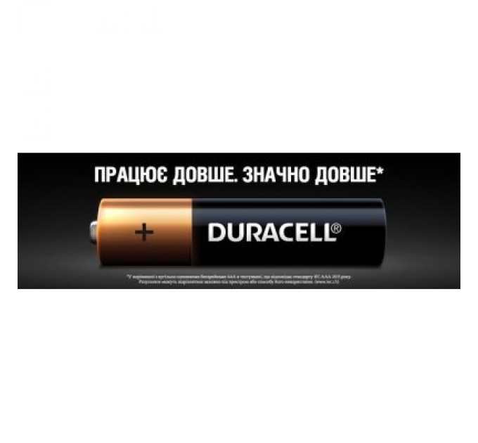 Duracell Батарейка Duracell AAA лужні 12 шт. в упаковці (5000394109254 / 81545432)