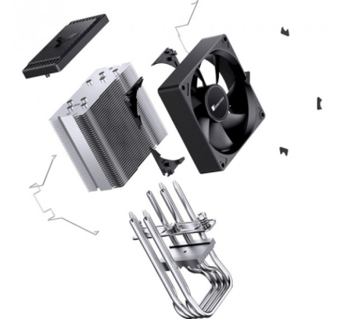 Кулер до процесора JONSBO CR-1400 EVO Black