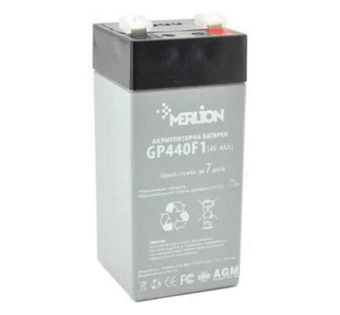 Merlion Батарея до ДБЖ Merlion 4V-4Ah (GP44F1)