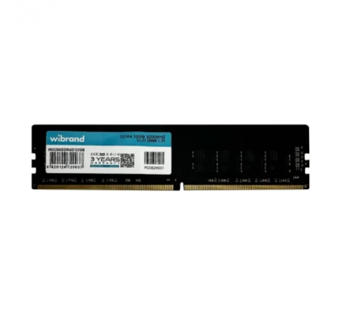 Модуль пам'яті для комп'ютера DDR4 32GB 3200 MHz Wibrand (WI3200DDR4D/32GB)