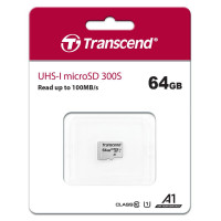 Карта пам'яті Transcend 64GB microSDXC class 10 UHS-I U1 (TS64GUSD300S)